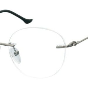 Bezramkowe Okulary Oprawki okrągłe korekcja Sunoptic 987B