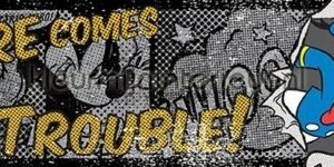 Bord Myszka Miki i Donald komiks Pasek dekoracyjny