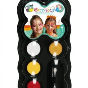 Zestaw farb do malowania twarzy Reine des fees Grim'tout