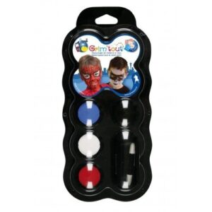 Zestaw farb do malowania twarzy Super Heros Grim'tout
