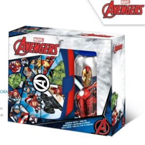 Zestaw Bidon Śniadaniówka Lunch Box AVENGERS