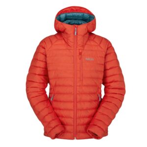 Kurtka Rab Microlight Alpine Lady Red Grapefruit 08