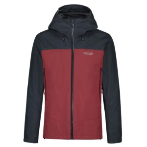 Kurtka Rab Arc Eco Jacket Beluga/Oxblood Red S